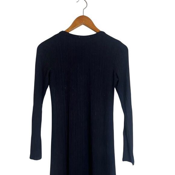 Antistar black long sleeve midi dress - Picture 9 of 10